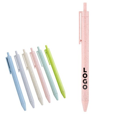 Eco-Friendly Wheat Straw Ballpoint Pen
