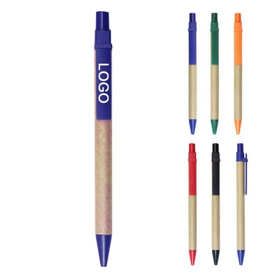 Kraft Retractable Ballpoint Pen
